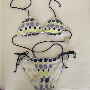 American Eagle Outfitters Black and White Bikini